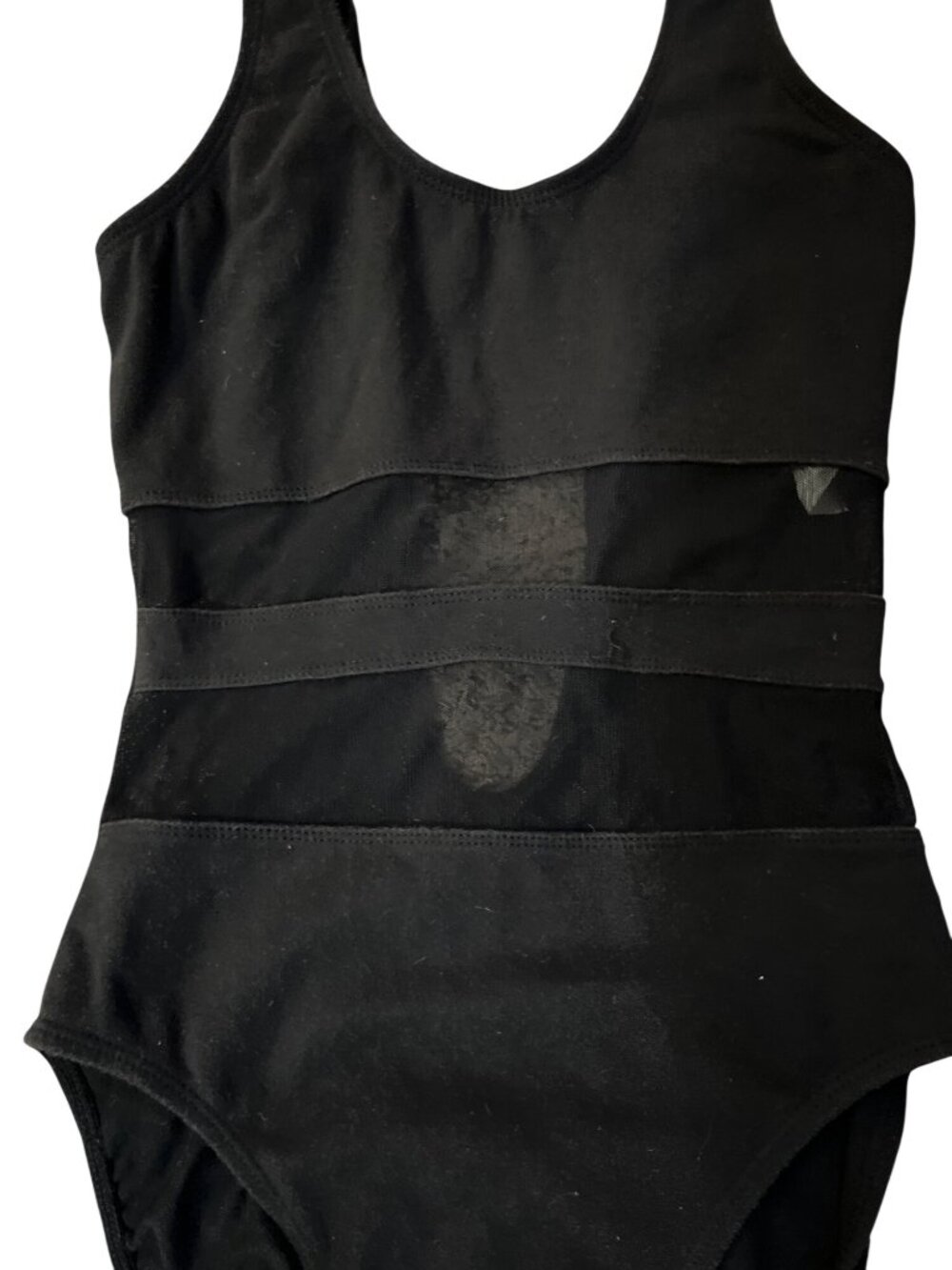 Vintage Bermuda Beachwear Black One Piece Swimsuit Juniors 5/6 Used - Picture 11 of 12